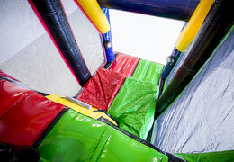 Order IPS Time obstacle obstacle 15 meters long with spot holders on the walls for children. Buy inflatable obstacle courses online now at JB Inflatables UK