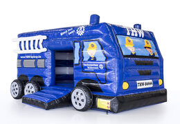 Buy the custom-made inflatable Technical Hilfswerk bouncy castle online now at JB Inflatables UK ; specialist in inflatable advertising items such as custom bouncy castles