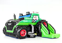 Order a bespoke inflatable Boomkwekerij Smits - tractor bouncy castle made to measure at JB Promotions UK; specialist in inflatable advertising items such as custom bouncers