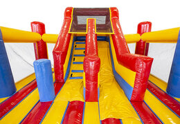 Order bespoke inflatable Hello 29 Slidebox Superhero bouncy castle online at JB Promotions UK. Buy custom made Inflatable promotional bouncers online from JB Inflatables now