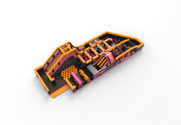 Buy inflatable park XL53 - 300m² for both young and old. Order inflatables online at JB Inflatables America