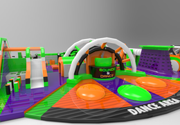 Mega XL31 - 920m² park for both young and old to buy. Order inflatables online at JB Inflatables America