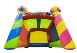 Inflatable tent in red and blue available for purchase online at JB in Meppel