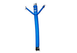 Order 6 or 8-metre light blue inflatable skydancers online from JB Inflatables Netherlands. All standard inflatable airdancers are delivered super fast.