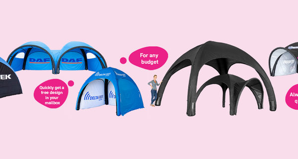 Custom made tents on request at JB Inflatables