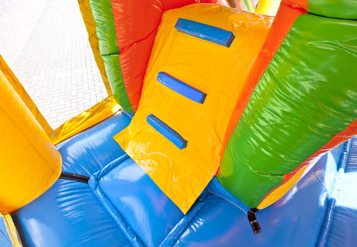 Clown themed bounce house with a slide for children. Buy inflatable bounce houses online at JB Inflatables UK
