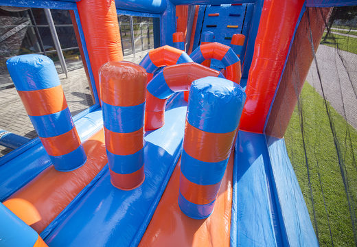 Get your unique 17 meter wide airplane themed obstacle course now for kids. Order inflatable obstacle courses at JB Inflatables UK