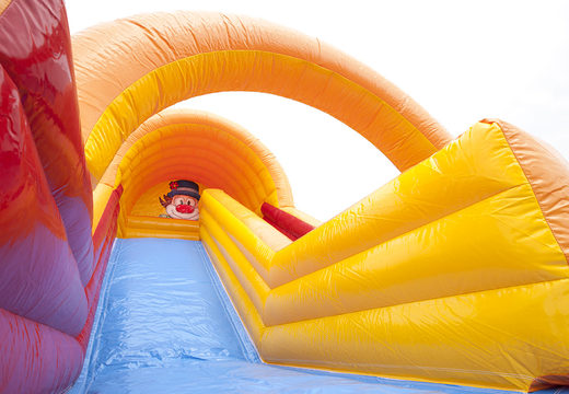 Order an inflatable slide with a clown theme online for your kids. Buy inflatable slides now online at JB Inflatables UK