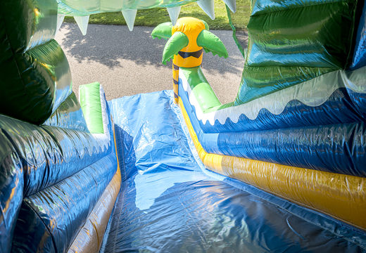 Buy the perfect inflatable slide in crocodile theme for kids. Order inflatable slides now online at JB Inflatables UK