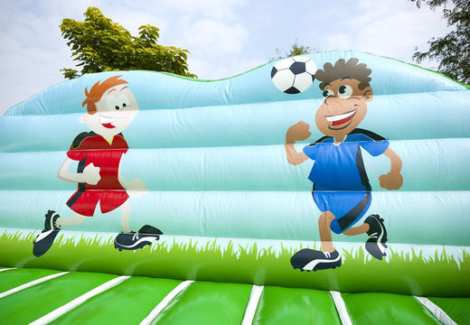 Buy an inflatable fall mat in the football theme for both old and young. Order an inflatable fall mat now online at JB Inflatables UK