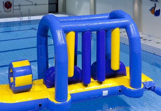 Get airtight inflatable obstacle course in Swimming Pool Run Sea Horse with fun objects for both young and old. Order inflatable obstacle courses online now at JB Inflatables America