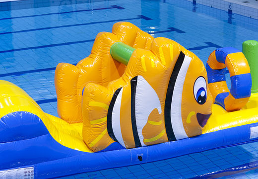 Order assault course fish run with fun 3D obstacles for both young and old. Buy inflatable obstacle courses online now at JB Inflatables America