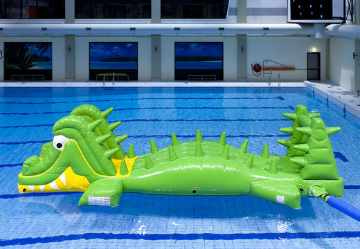 Buy an airtight inflatable crocodile run for both young and old. Order inflatable water attractions now online at JB Inflatables America