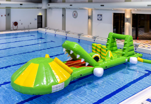 Order a unique inflatable slide in a crocodile theme for both young and old. Buy inflatable pool games now online at JB Inflatables America