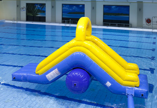 Buy an airtight inflatable 6.5 meter long and 3.5 meter high water slide for both young and old. Order inflatable water attractions now online at JB Inflatables America