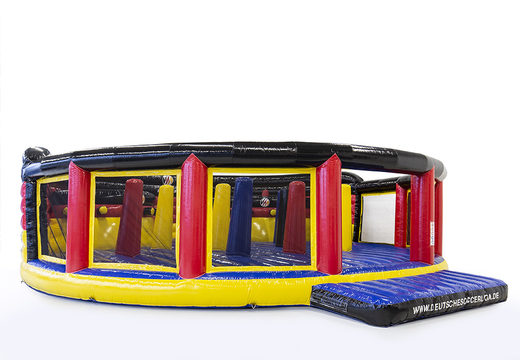 Get inflatable Deutsche Soccer liga arena for both young and old online now. Order inflatable arena at JB Promotions UK
