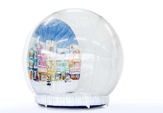 Buy 3 meter inflatable snow globe for both young and old. Order inflatable winter attractions now online at JB Inflatables America