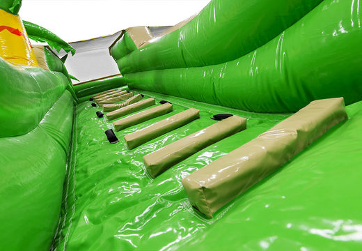 Order a spectacular inflatable slide in the Beach theme with cheerful colors for children. Buy inflatable slides now online at JB Inflatables UK