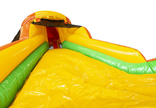 Get your inflatable Tower slide in Party theme for kids. Buy inflatable slides now online at JB Inflatables UK