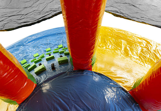 Buy tower inflatable slide in theme party for kids. Order inflatable slides now online at JB Inflatables UK