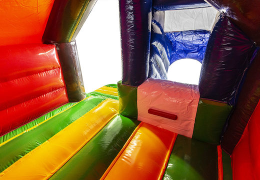 Inflatable slide combo farm-themed bounce house for sale at JB Inflatables UK. Buy inflatable bounce houses with slide for kids now