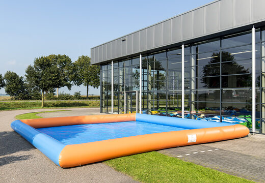 Order unique inflatable Sorbo Ball Bath 10 x 10 meters in size for both young and old. Buy inflatable water attractions online now at JB Inflatables America 