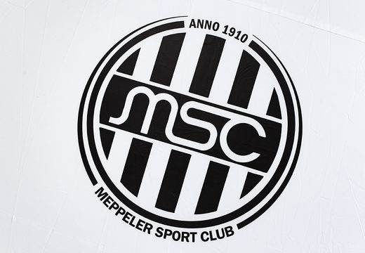 Large inflatable MSC AMSLOD - Order Football Advertising item. Buy blow up advertising online at JB Inflatables UK