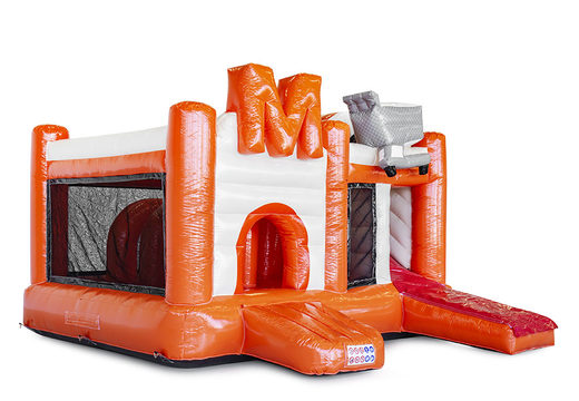 Order a bespoke Supermarket Multiplay inflatable with 3D at JB Inflatables UK. Request a free design for inflatable bouncy castles in your own corporate identity now