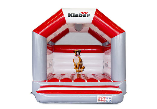 Buy bespoke Kleber A Frame bouncy castles at JB Inflatables UK. Request a free design for inflatable bouncy castles in your own corporate identity now