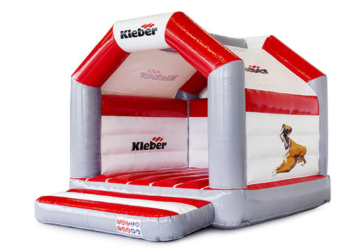 Order complete custom made Kleber A Frame bouncy castles now at JB Promotions UK. Custom inflatable advertising bouncy castles in different shapes and sizes for sale