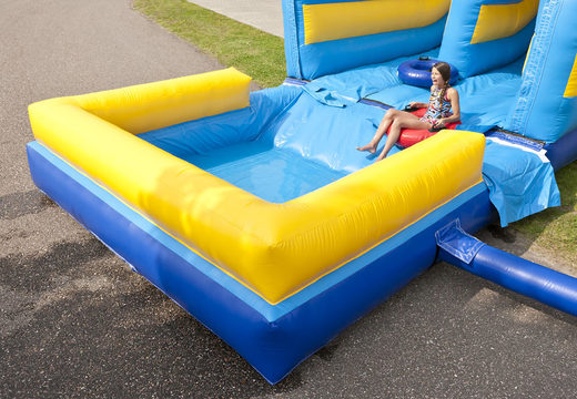 Get your unique inflatable multifunctional slide with a beach themed paddling pool online now. Buy inflatable slides at JB Inflatables UK