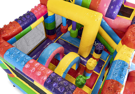 Order a bouncer in superblocks with a slide for children. Buy inflatable bouncers online at JB Inflatables UK