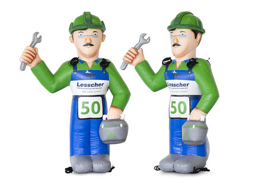 Order Lesscher eye-catcher now. Buy your inflatable product replica online at JB Inflatables UK