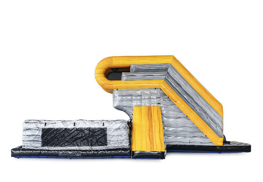 Spectacular inflatable Base Jump City with an extra thick fall mat for kids Buy inflatable attraction now online at JB Inflatables America