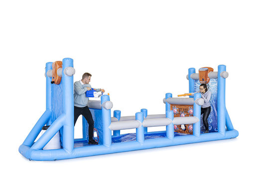Order inflatable IPS Water Wars with water cannons for both young and old. Buy inflatable water attractions online now at JB Inflatables America 