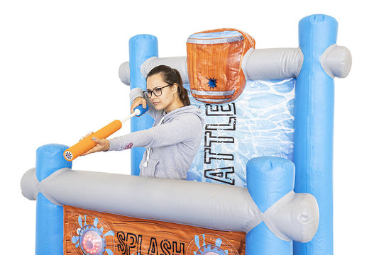 Buy airtight IPS Water Wars with water cannons for both young and old. Order inflatable water attractions now online at JB Inflatables America 