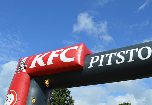 Order bespoke KFC advertising arch at JB Promotions. Buy custom-made advertising inflatable arches online at JB Inflatables UK