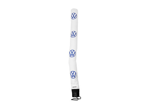 Custom made Volkswagen Skytube inflatable in basic color and logo can be ordered at JB Inflatables UK. Request a free design for an inflatable air dancer in your own corporate identity now