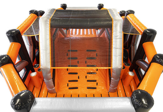 Order inflatable giant modular Dodge or Slide assault course for kids. Buy inflatable obstacle courses online now at JB Inflatables UK
