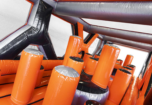 Buy Inflatable 40 Piece Giga Pillar Dodger Modular assault course for Kids. Order inflatable obstacle courses online now at JB Inflatables UK