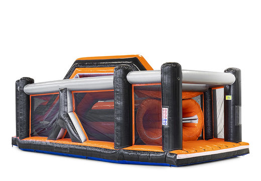 Order the inflatable giant modular Tunnel Twister obstacle course for kids. Buy inflatable obstacle courses online now at JB Inflatables UK