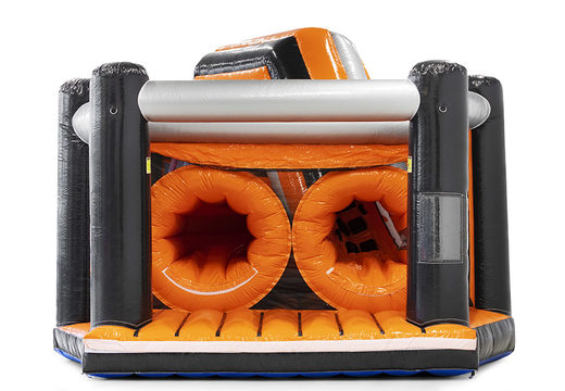 Buy inflatable 40-piece giga modular Tunnel Twister obstacle course for children. Order inflatable obstacle courses online now at JB Inflatables UK