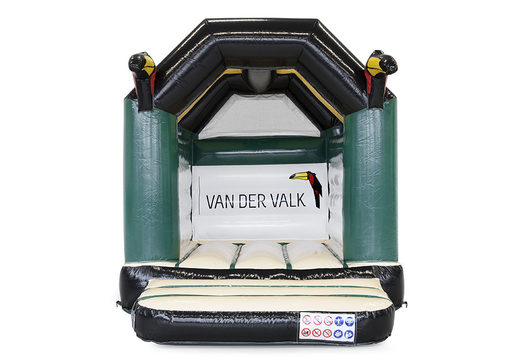Order custom made Hotel van der Valk midi bouncy castle for children at JB Inflatables UK. Request a free design for inflatable bouncy castles in your own corporate identity now