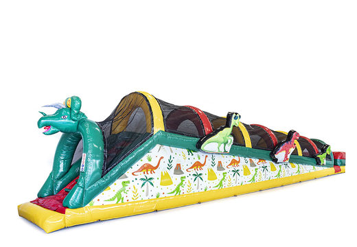 Buy inflatable dinopark rollerslide for both young and old. Order inflatable roller track now online at JB Promotions UK