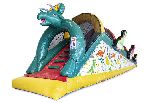 Order inflatable dinopark rollerslide for both young and old. Buy inflatable roller track now online at JB Promotions UK