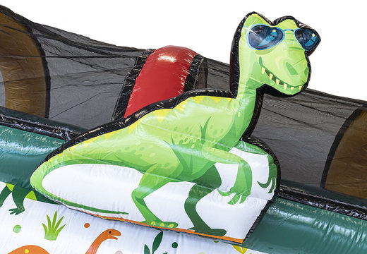 Buy custom inflatable dinopark rollerslide for both young and old. Order inflatable roller track now online at JB Promotions UK