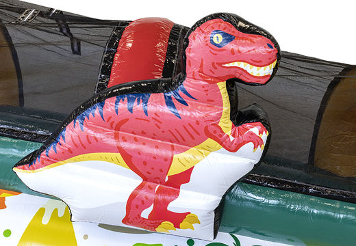 Order custom made inflatable dinopark rollerslide for both young and old. Buy inflatable roller track now online at JB Promotions UK