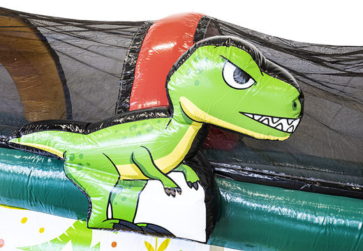 Buy inflatable dinopark rollerslide for both young and old. Order inflatable roller track now online at JB Promotions UK