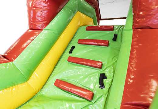 Order custom-made inflatable children's fun Bert Gillissen garden slide for both young and old. Buy inflatable slides now online at JB Inflatables UK