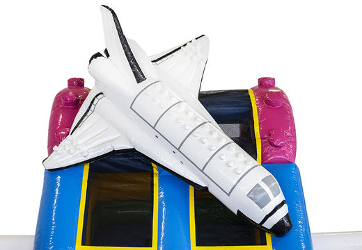 Custom made Anja Slidebox Superblocks Inflatable bouncy castles suitable for various events. Order bespoke bouncy castles at JB Promotions UK